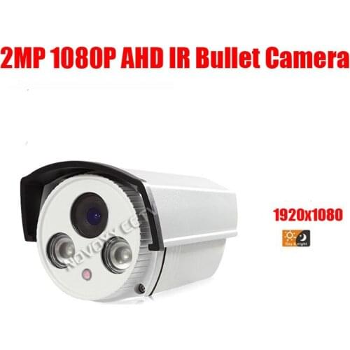 Free Shipping 1080P 2MP AHD (Analog High Definition) Waterproof IR 30-50m 2PCS Array LED Camera for 500m Coaxial Cable