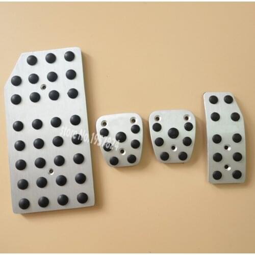 DEE Car Accessories For Honda Fit Fuel Brake Foot Rest Manual pedals Plate Accelerator brake MT pedal Pads,Car covers Styling