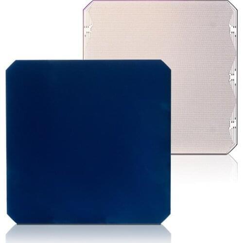 For Diy 6V / 12V solar panel High quality semi-flexible solar cells 3.6W 0.5V monocrystalline solar cell +Enough tabbing wire