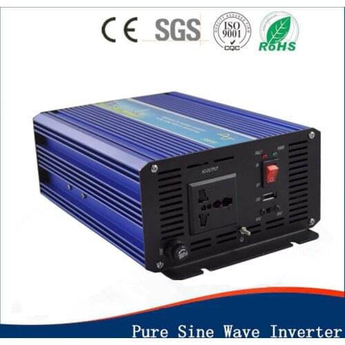 500W Pure Sine Wave Inverter Converter 12V 24V 48V to 100V 110V 120V 240V 230V 220V High Frequency LED Display Off Grid Use