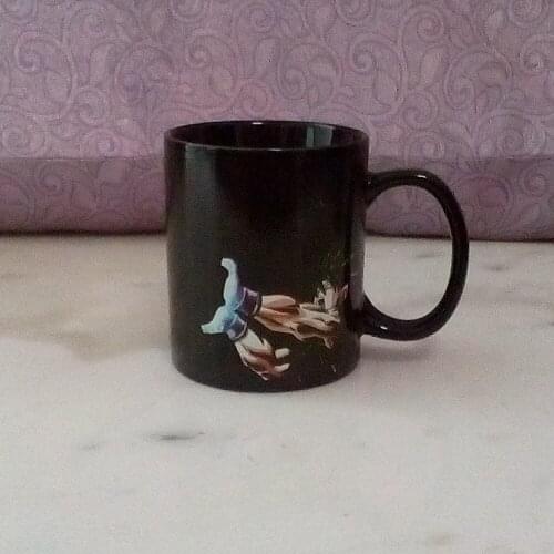 Creative color change mug Supernova Japanese anime seven dragon beads Monkey King laser wave discoloration mug