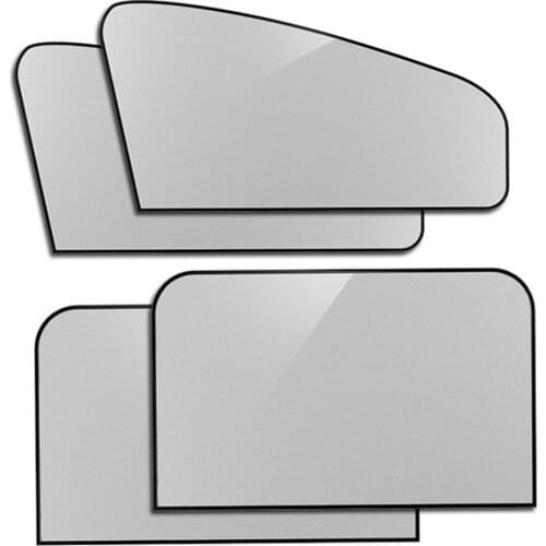 4PCS Magnetic Car Sun Shade UV Protection Universal Curtain Durable Window Sunshade Sun Visor For Summer Protection Sun Shade