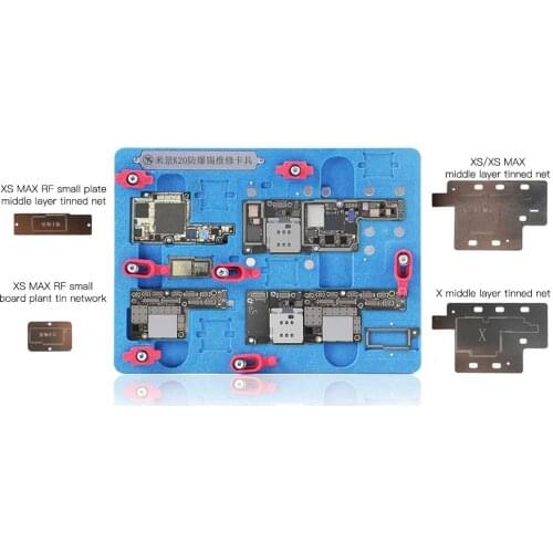 3IN1 Multifunctional motherboard Repair fixture for iPhone X/XS/XS MAX multi-purpose Prevent Explosive Tin Repair Fixtures clamp