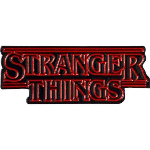 Pines Stranger Things Brooch Enamel Pins Metal Badge Brooches for Clothing Pin Woman Badges for Backpack Badge Gifts for Women