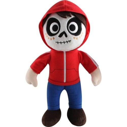 10pcs/lot 30cm Pixar Movie COCO Character Miguel Plush Toys Doll Soft Stuffed Cartoon Anime Toys for Children Kids Xmas Gifts