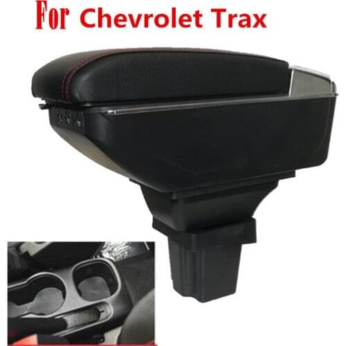 For Chevrolet Trax armrest box central Store content box products interior Armrest Storage Center Console accessory 14-17