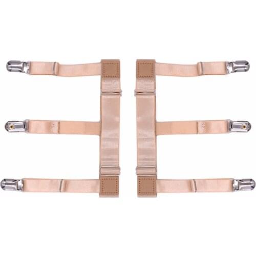 Adjustable Men Shirt Holder Gentleman Shirt Stays Suspenders Mens Braces Elastic Uniform Business Garter Tirantes For Shirts