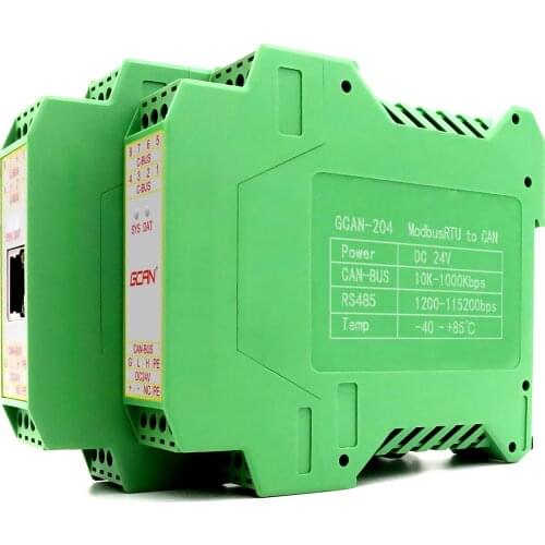 CAN bus to Ethernet / Modbus TCP module GCAN-205 CAN industrial automation control system used for collect CAN network data