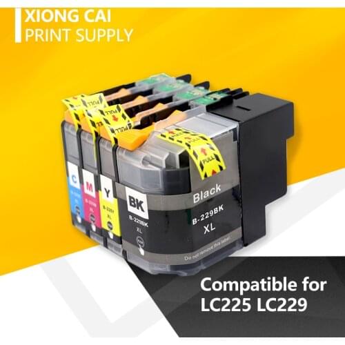 Compatible ink cartridge for brother LC225 LC229 LC229XL MFC-J5320DW 5620DW 5720DW 5625DW DCP-4120DW printer LC225 LC229 XL