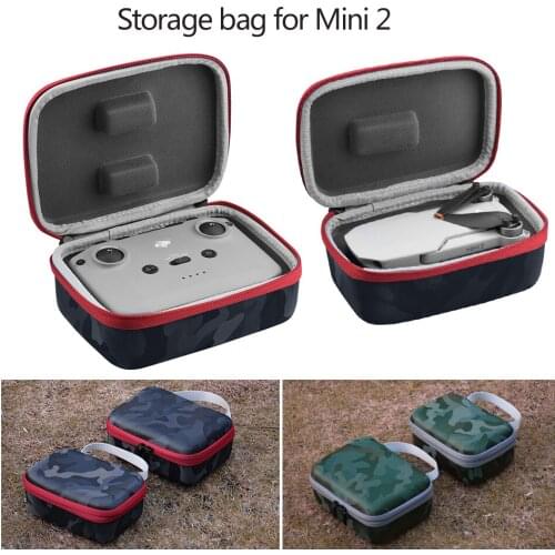 Handbag for Mavic Mini 2 Drone Storage Bag Protection Portable Camouflage Pattern Carrying Case Shockproof Waterproof Accessory