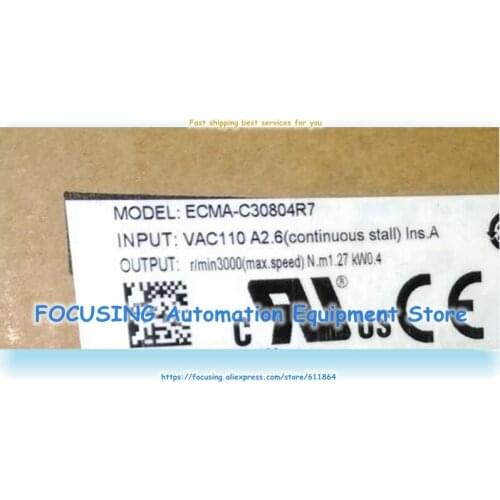 Servo Motor AB Series ECMA-C30804R7 Replace ECMA-C30804E7 Ecma-c30804e7 New Original