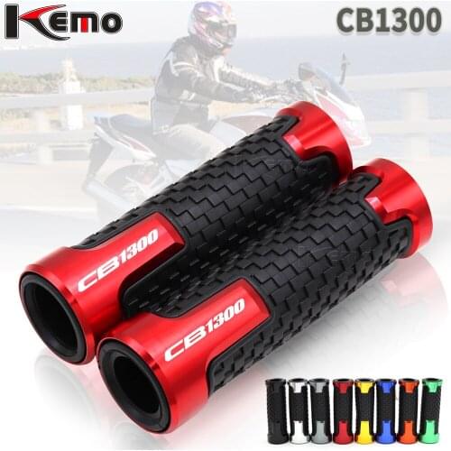 For HONDA CB1300 CB 1300 7/8" 22mm Universal Motorcycle Accessories CNC Aluminum Handlebar Hand Grips Handle Bar End Grip