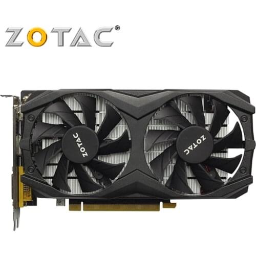 ZOTAC Video Card GTX 1050Ti 4GB GPU Graphics Cards Map for GeForce nVIDIA Original GTX1050 4GD5 128Bit Videocard PCI-E X16 HDMI