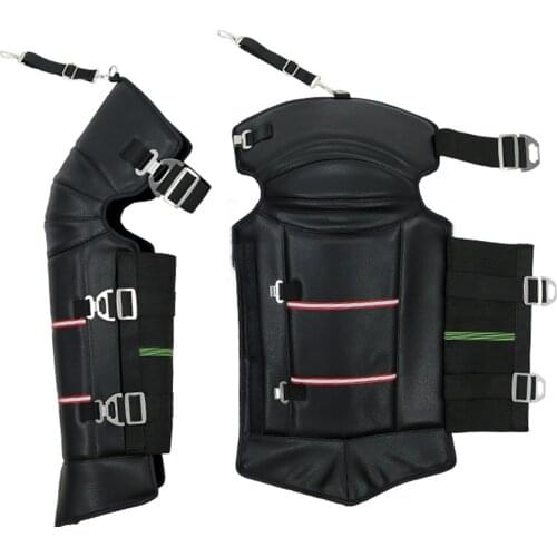 1 Pair Universal Motorcycle Knee Protector Thicken Plus Velvet Windproof Motorcycle Warm Knee Protector Knee Warmer Wraps Pads