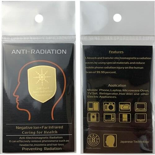 10pcs Anti Radiation Protector Shield EMF Protection Mobile Cell Phone Stickers K92F
