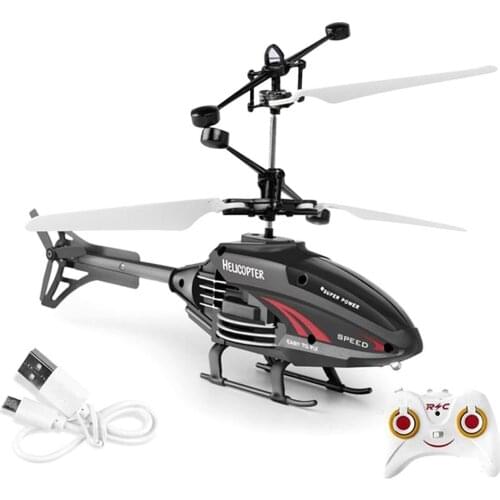 2.5 Channel Childrens Remote Control Aircraft Toy Model Toy Infrared Induction Helicopter 2.4g Frequency Boys Toy