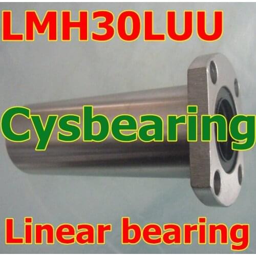 30mm shaft LMH30LUU flange linear motion ball bearing