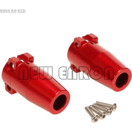 AX31383 2P Aluminium Rear Rechte Adapters As Dragers Voor Rc Crawler Auto Axiale SCX10 Ii 90046 90047 upgrade Onderdelen