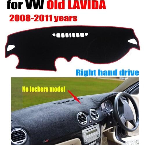 Free shipping!!! Car dashboard covers for Volkswagen VW Old Lavida 2008-2011 Low Configuration Right hand drive