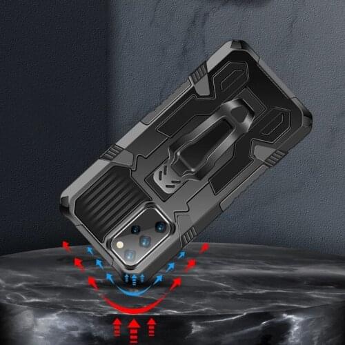 Phone Case Cover For Samsung Galaxy S21 S20 S20FE M51 A51 A71 A50 A70 M30S A21S M10 Back Clip Coque Shock Proof Protective Capa