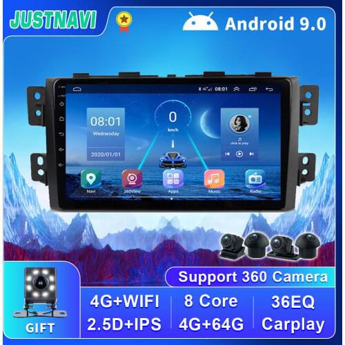 For Kia Borrego 2008-2011GPS Navigation 2 Din Car Multimedia Player DSP Carplay 4G WIFI Camera Android 9.0 Radio Video Player