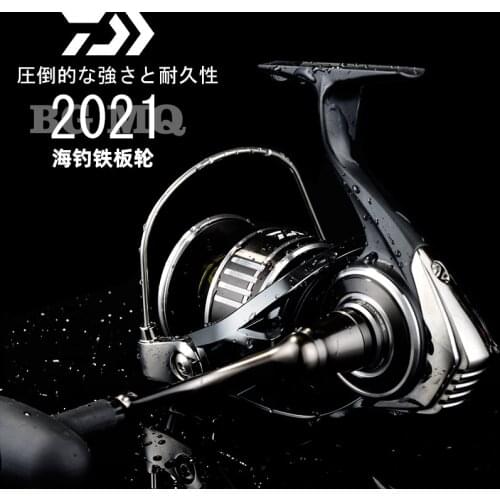 New 2021 DAIWA BG MQ Jigging Fishing Boat Reel Spinning Reel Aluminum Body LC-ABS Metail Spool 10KG-20KG TOUGH DIGIGEAR 6+1BB