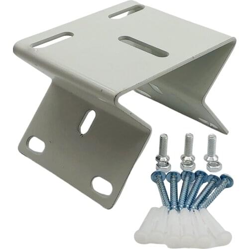 OwlCat Exterior Outside Wall Corner Metal Mount Right Angle Bracket CCTV Surveillance Camera Holder