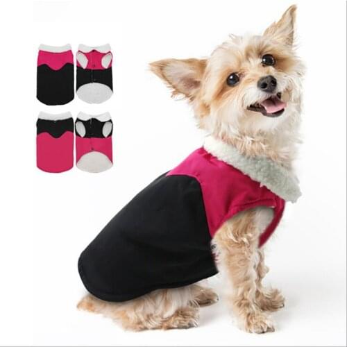 Autumn Winter Pet Wash Leather Lambskin Dog Clothes Pet Washable Waterproof Leather Plush Clothes For Dogs Puppy Fashion Coat