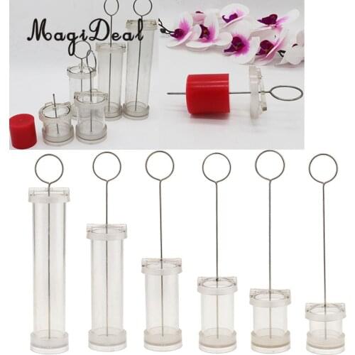 Plastic Candle Making Model Flat Top Round Candle Mold for DIY Candle Making