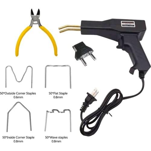 Plastics Welding Machine PVC Repairing Welding Machine Plastic Welder Garage Tool Hot Staplers Machine Car Bumper Repairing Tool