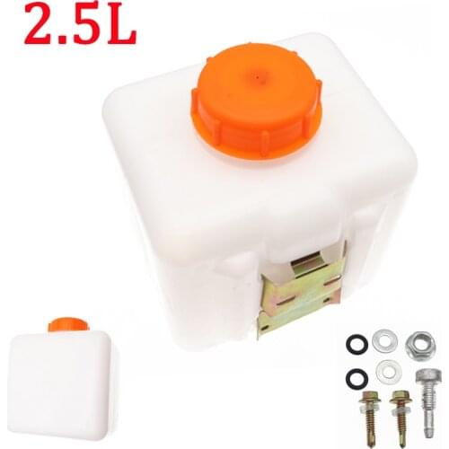 Plastic Fuel Tank 2.5L Oil Gasoline Petrol Plastic Storage Canister Water Tank For Car Truck Boat Parking Heater Accessories