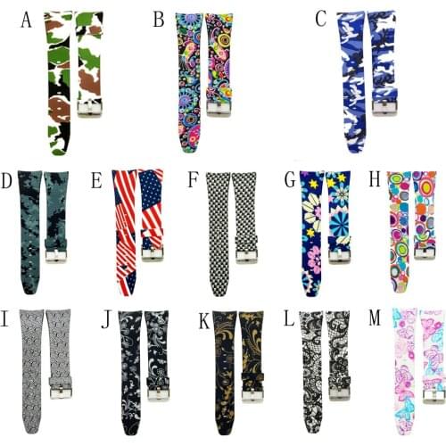Colorful Printing newwrist Silicone Strap For Samsung Gear Fit2 Watch Bands bracelet straps for Samsung Gear Fit2 pro Watchbands