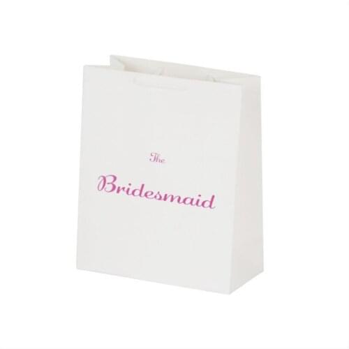 Wedding Decoration 1pcs Gift Bag for Bridesmaid Team Bride To Be Bag Packing Bridal Shower Bachelorette Wedding favors gifts-S