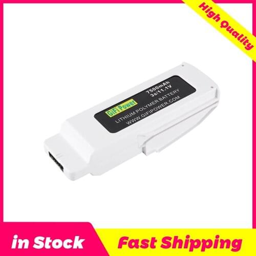 In Stock Compact 11.1V 7500mAh LiPo Battery Rechargable Lipolymer Battery for Blade Chroma Drone RC FPV Drone