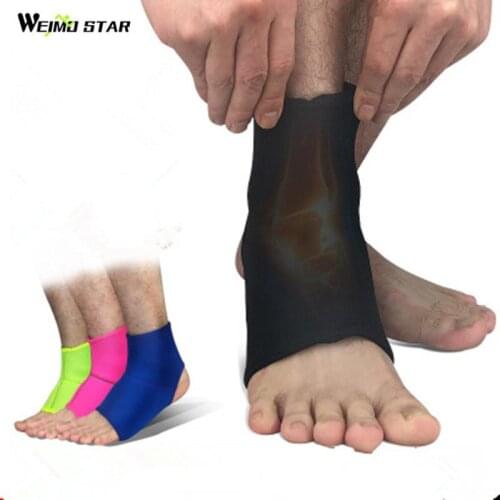 1Pcs Cycling Ankle Support Foot Professinonal Protecetive Running Climbing Basketball MTB Sports Socks Men Ankle Brace