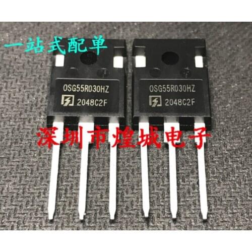 10PCS/LOT OSG55R030HZ OSG55R030H TO-247 100% New Original