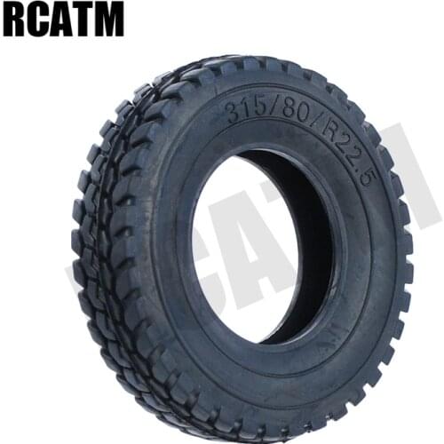 2PCS Rubber Gravel Tire 20mm With Liner For 1/14 Tamiya RC Truck Man Scania actros volvo R620