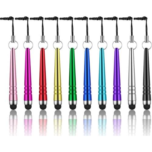 40 Pieces Short Stylus Pens Universal Press Screen Pens Capacitive Stylus Compatible for iPhone, iPad, Tablet