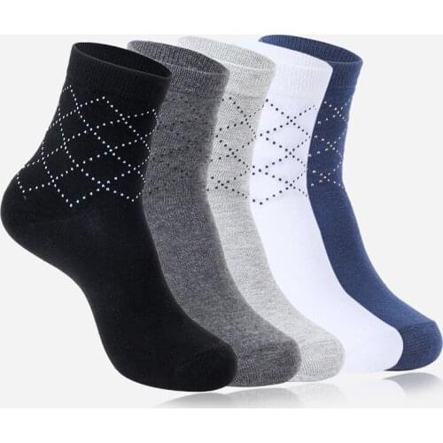 Aidomy Mens White Socks