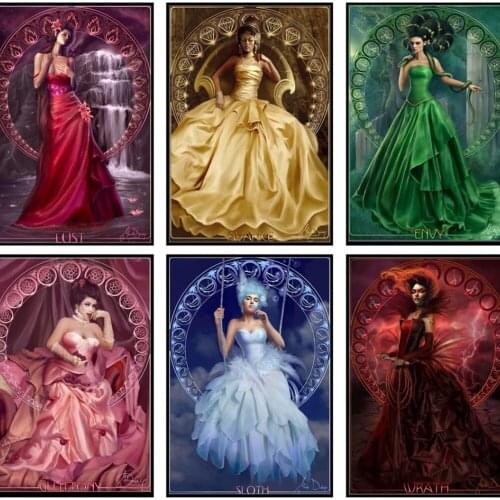 Disney Princess Diamond Mosaic 5D Diy Diamond Painting Full Drill Round Diamond Embroidery Cross Stitch Kits Home Decor Art