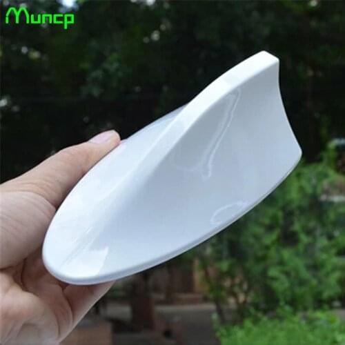 Muncp Car Radio Shark Fin Car Shark Antenna Signal Newest Design High Quality Universal for Toyota Camry Corolla RAV4 Yaris