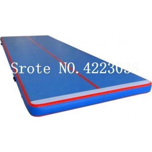 Free Shipping Airtrack 8x2x0.2m High Quality Inflatable Tumble Track/Air Track Gymnastic Mats Free One Pump