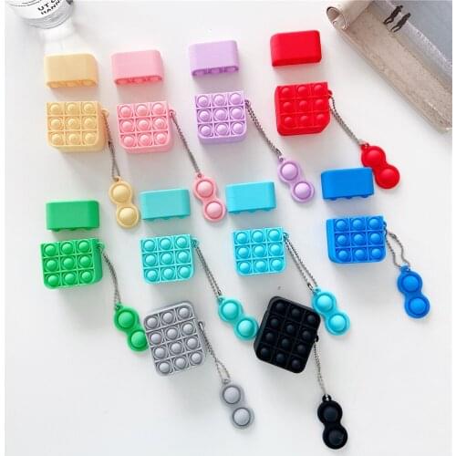 Luxury design for Airpods Case Stress Reliever Interesting Silicone Soft Shell Cute for Girls for Apple Airpods Pro 3 2 1 case