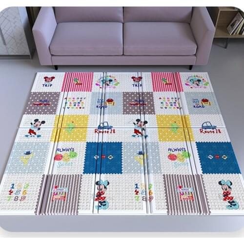 Baby crawling mats household childrens mats bedroom thickened cold insulation crawling mats foldable crawling mats