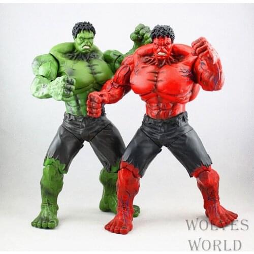 30cm Avengers Marvel Hulk The Red Hulk Action Figure PVC Model Collectible Toys Gifts