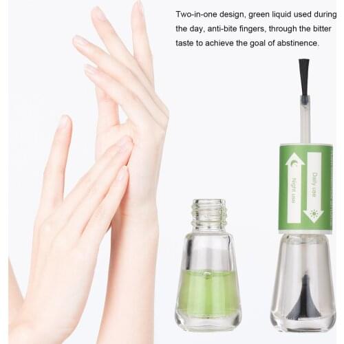 Plant Extraction Bitter Nail Oil Nail Repair Brush Pen Nail Care Solution Strengthen Repairs Damaged Brittle Nails
