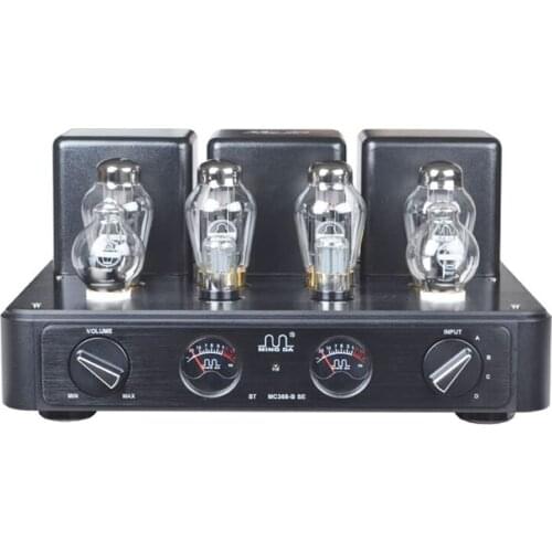 MC368-BSE amplifier power amplifier KT90 tube HIFI audio, output power 70W × 2 loss degree ≤ 1% signal to noise ratio 89dB