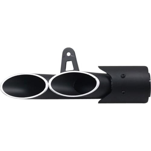 Exhaust Pipe Muffler Silencer Black Custom for Yamaha R6 2006 2007 2008 2009 2010 2011 2012 2013 2014 2015