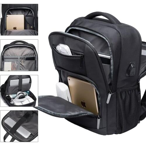 New Large Capacity 15.6 inch Laptop School Backpack Multifunctional USB Charging Man Schoolbag Backpack for Teenager Travel bag