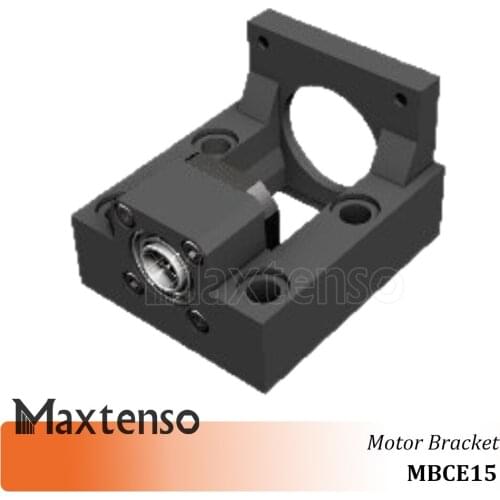 MAXTENSO Professional Motor Bracket Support Unit for ball screw housing MBCE15-D/DP/E/EP stepper servo motor with BF15